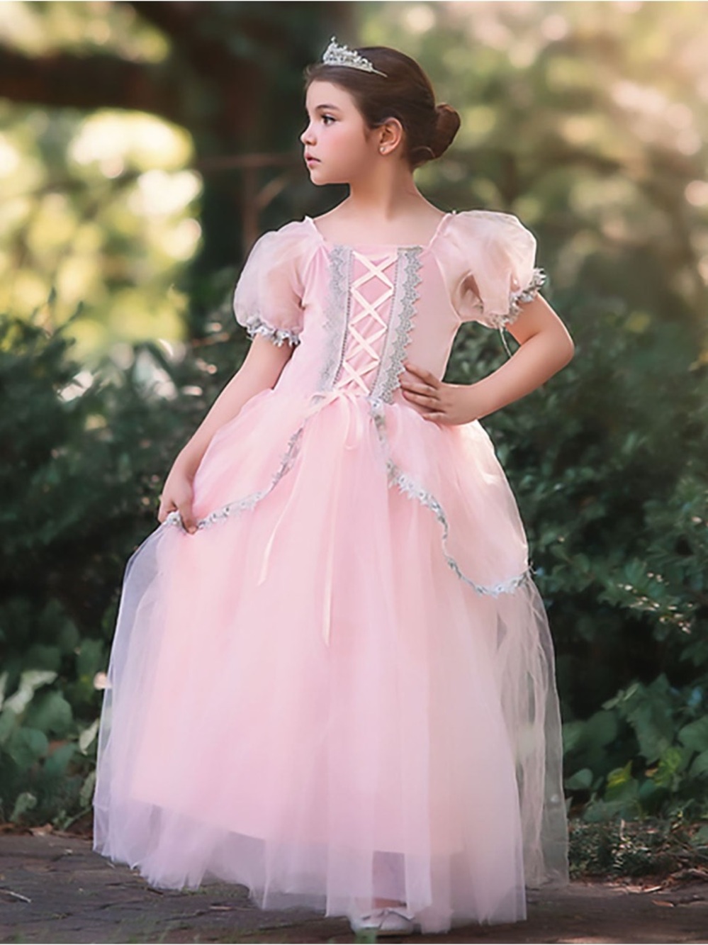 Trish Scully Glinda Pink Princess Tulle Gown Costume